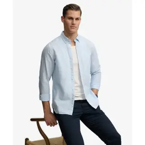 Camicia di lino a maniche lunghe Superdry image-1