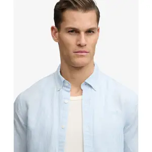 Camicia di lino a maniche lunghe Superdry image-3