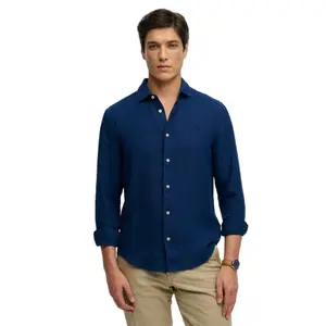 Camicia di lino Superdry Riviera image-1