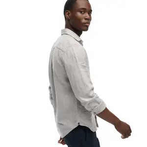 Camicia di lino Superdry Riviera image-4