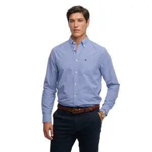 Long-sleeved poplin shirt Superdry Preppy image-0