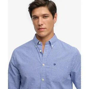 Long-sleeved poplin shirt Superdry Preppy image-3