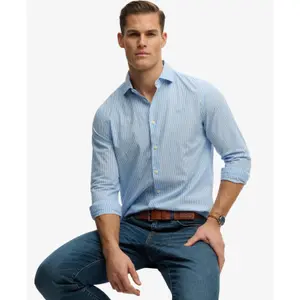 Long sleeve shirt Superdry Cut Away Poplin image-1
