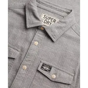 Camisa de trabalho com padrão de zig-zag Superdry image-1