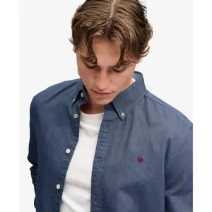Long sleeve shirt Superdry Oxford Preppy image-3