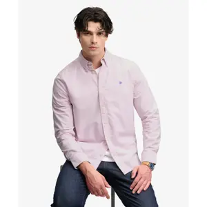 Long sleeve shirt Superdry Oxford Preppy image-3