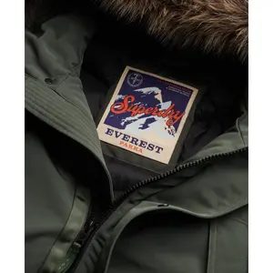 Parka de pelle sintética Superdry Everest image-1