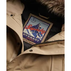 Faux fur parka Superdry Everest image-1