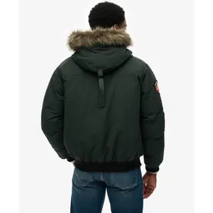 Faux fur bomber jacket Superdry Everest image-3