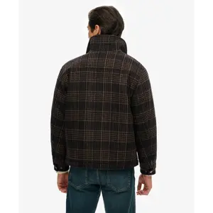 Coat Superdry Blend Check image-4