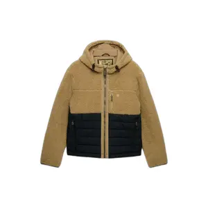 Hooded jacket Superdry Borg Quilt