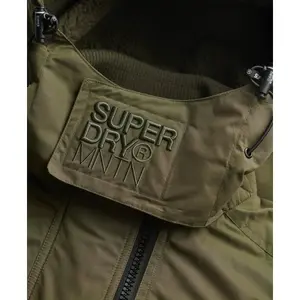Hooded microfibre windbreaker Superdry Arctic image-1