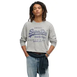 Κλασικό μπλουζάκι με μακριά μανίκια Superdry image-1