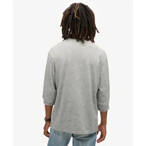 Κλασικό μπλουζάκι με μακριά μανίκια Superdry image-3
