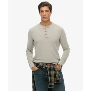 Long sleeve T-shirt Superdry Merchant Grandad image-1