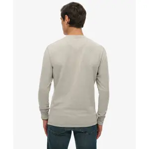 Long sleeve T-shirt Superdry Merchant Grandad image-3