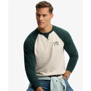 T-shirt de manga comprida Superdry Vintage Athletic image-1