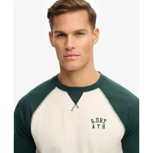 T-shirt de manga comprida Superdry Vintage Athletic image-4