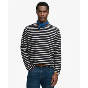 Μπλούζα με μακριά μανίκια Superdry Merchant Stripe image-1