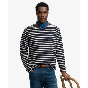 Μπλούζα με μακριά μανίκια Superdry Merchant Stripe image-2