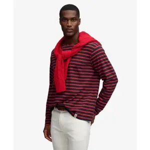 Long sleeve T-shirt Superdry Merchant Stripe image-3