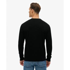 T-shirt a maniche lunghe metà bottone Superdry Vintage Logo image-3