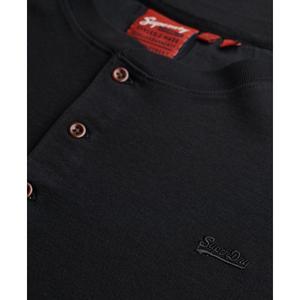 T-shirt a maniche lunghe metà bottone Superdry Vintage Logo image-4