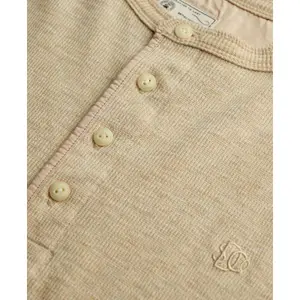 Langarmshirt Superdry Slub Waffle Grandad image-1