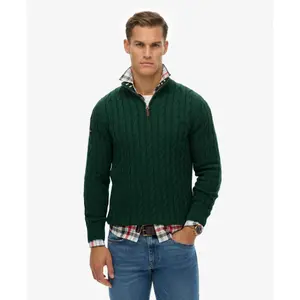 Suéter de algodón Superdry Cable image-1