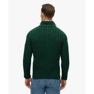 Suéter de algodón Superdry Cable image-3