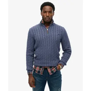 Jersey de 1/2 cremallera Superdry Classic Cable image-1