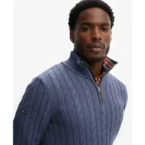 Jersey de 1/2 cremallera Superdry Classic Cable image-4