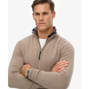 Sudadera con media cremallera Superdry Essentials image-3