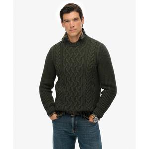Cable knit jumper Superdry Jacob image-1