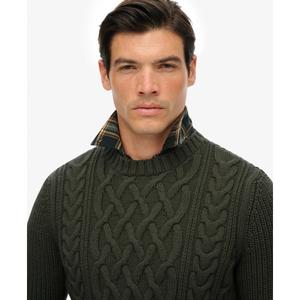Cable knit jumper Superdry Jacob image-3