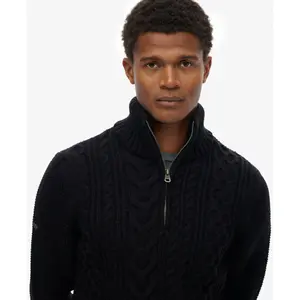 Twisted jumper with a funnel neck Superdry Jacob image-3