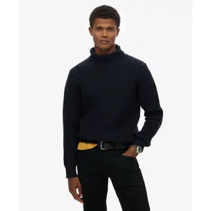 Textured turtleneck jumper Superdry Merchant Store image-1