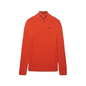 Half-zip twisted knit jumper Superdry Preppy image-0