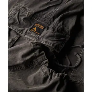 Organic cotton baggy cargo trousers Superdry image-5