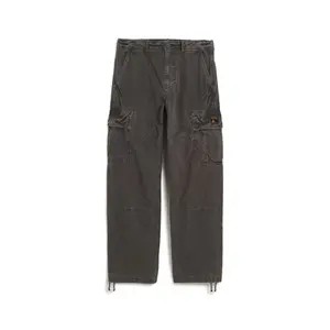 Organic cotton baggy cargo trousers Superdry image-0