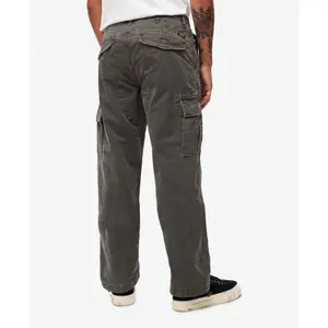 Organic cotton baggy cargo trousers Superdry image-2