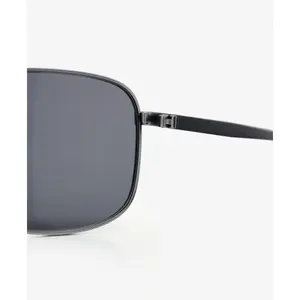Square metal aviator sunglasses Superdry image-4
