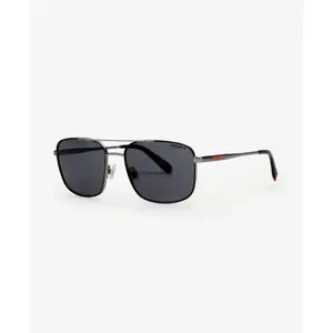 Square metal aviator sunglasses Superdry image-0