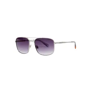 Square metal aviator sunglasses Superdry image-0