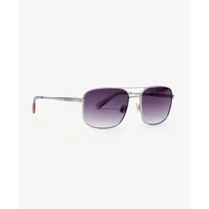 Square metal aviator sunglasses Superdry image-1