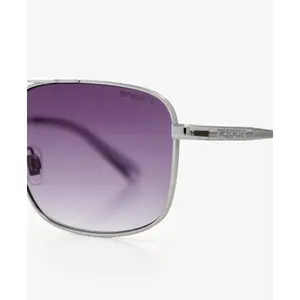 Square metal aviator sunglasses Superdry image-5