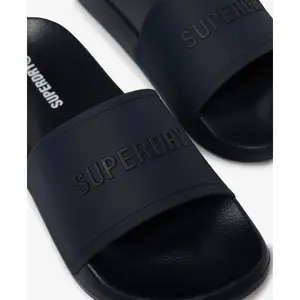 Kids' beach flip-flops with logo Superdry image-5