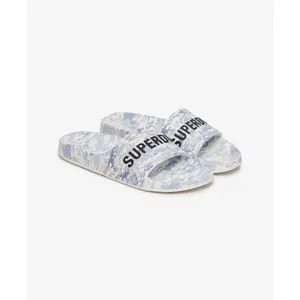 Children's slides Superdry Camo Print Pool image-1