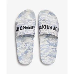 Children's slides Superdry Camo Print Pool image-3