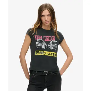 Women's T-shirt Superdry Sex Pistols image-4